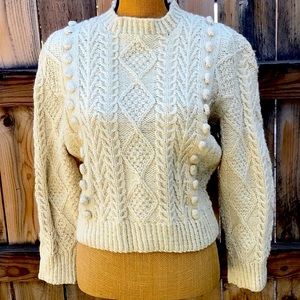 Fisherman Sweater. This Hand Knitted Item is a Real Beauty.